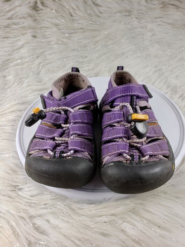 KEEN Waterproof Kids Size 8 Purple Sandals Girls - Picture 4 of 6