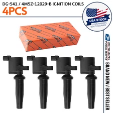 Set of 4 For Motorcraft For Ford DG541 4M5Z-12029-B Ignition Coil FD505 DG-507