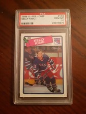 1988 O-Pee-Chee Set Break #143 KELLY KISIO RANGERS  PSA10 GEM MINT LOW POP 