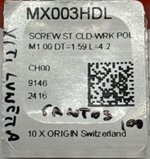 Cartier 2878 Santos 100 vite della lunetta MX003HDL originale bezel screw new