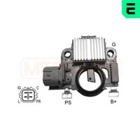 ERA Generatorregler Lichtmaschinenregler 14.5V FüR Honda Civicvii Coupe