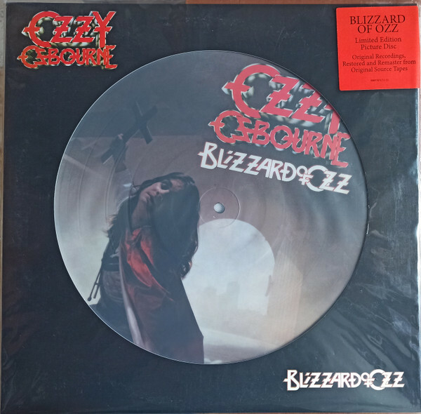 Ozzy Osbourne ピクチャーディスク 未開封 OZZY OSBOURNE Blizzard of Ozz Picture Disc Reissue Vinyl