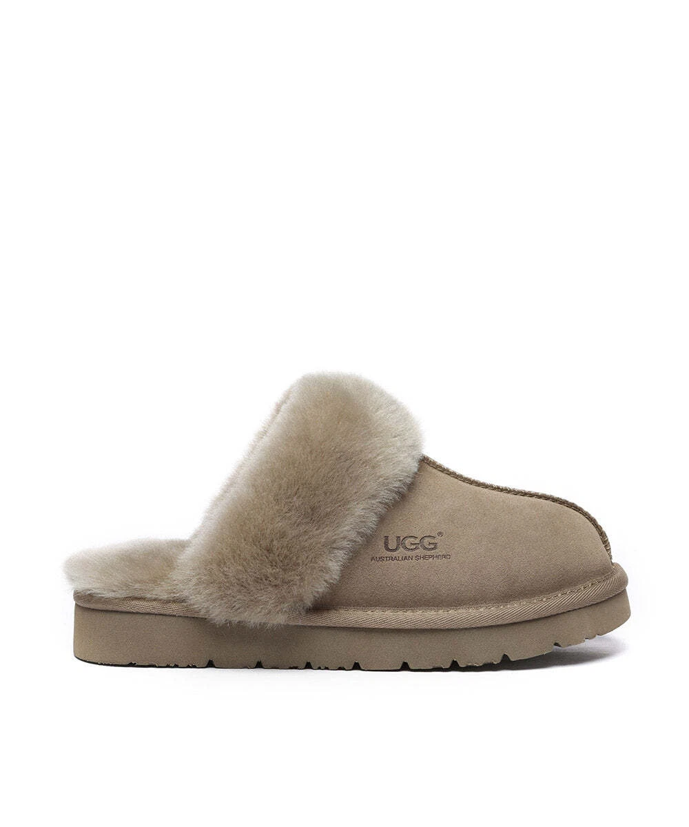 Women s UGG Fuzzy Summer Slipper eBay