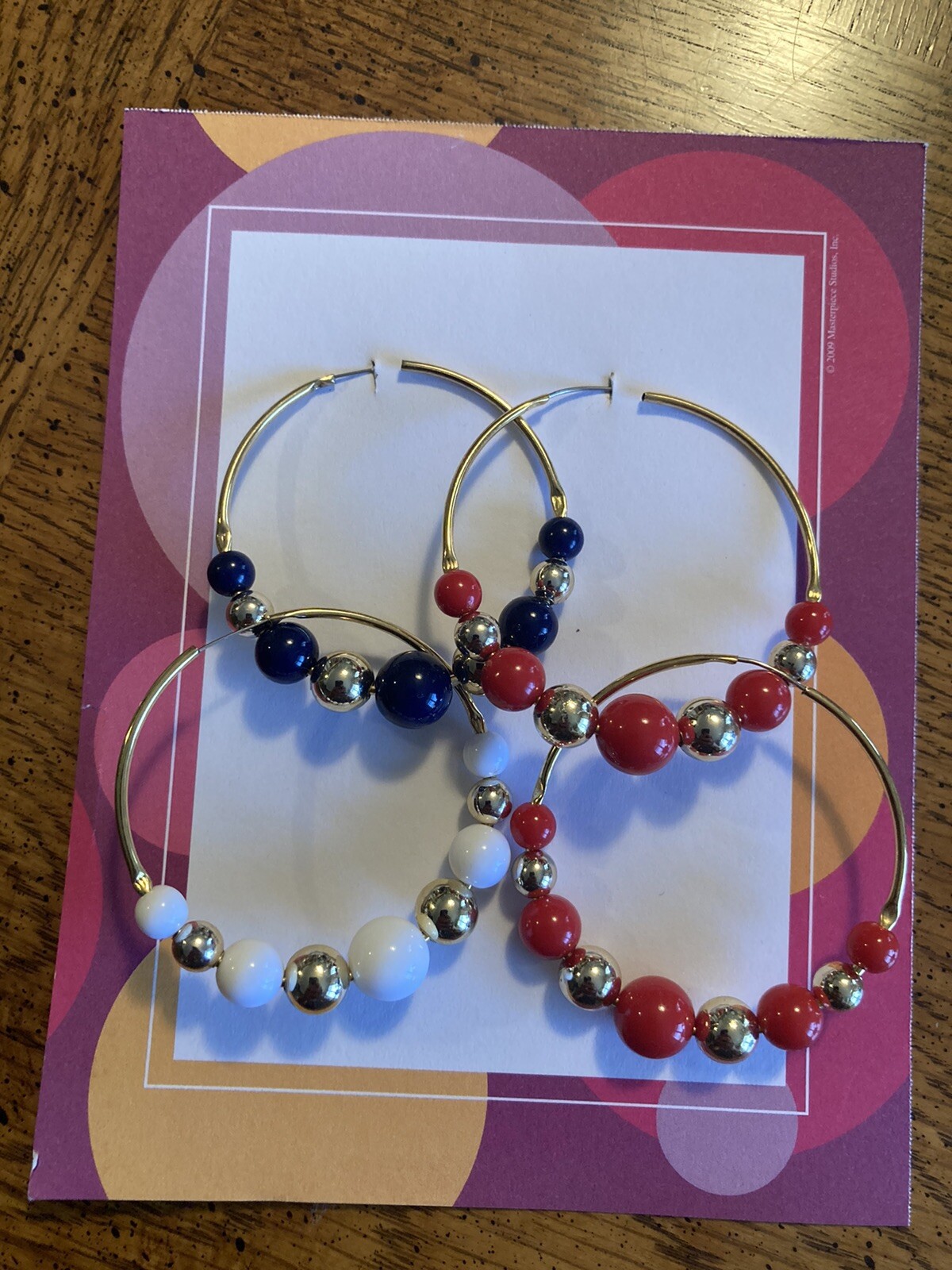 Stylish Hoop Earrings Set of 4 for Trendy Accessories-image