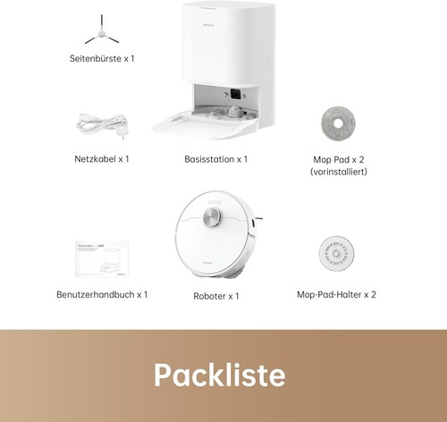 Dreame L10 Prime Roboterstaubsauger, selbstreinigender Wischmopp, LDS-Navigation - Bild 8 von 8