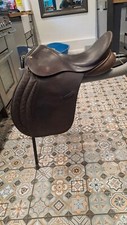 Frank Baines brown saddle 17 tmw Been in storage