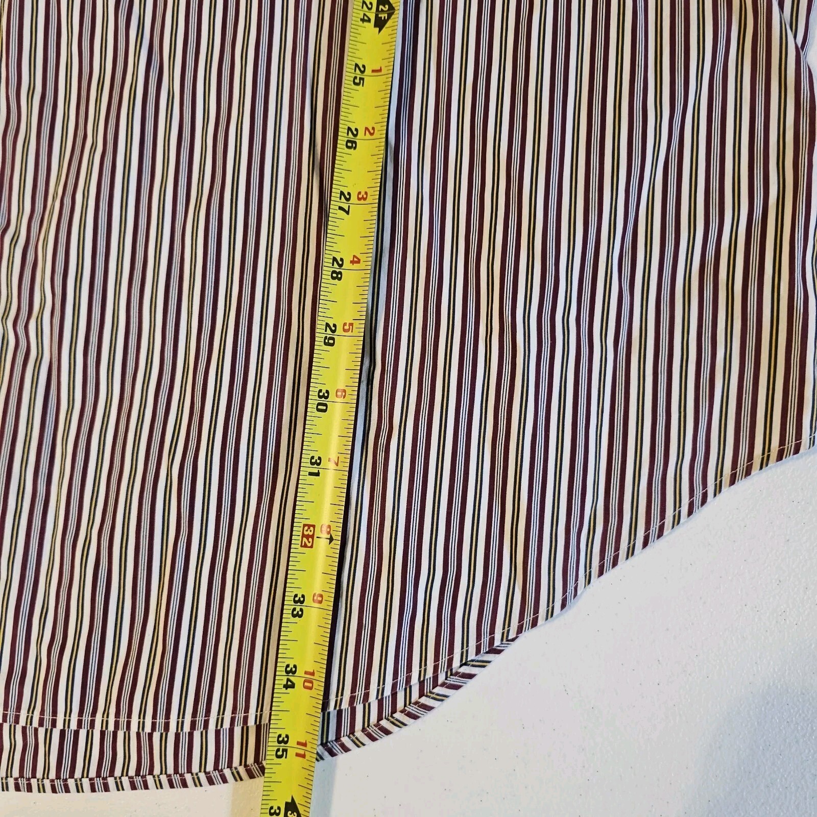 Polo Ralph Lauren uomo camicia con bottoni manica lunga a righe taglia 2XLT pony alto