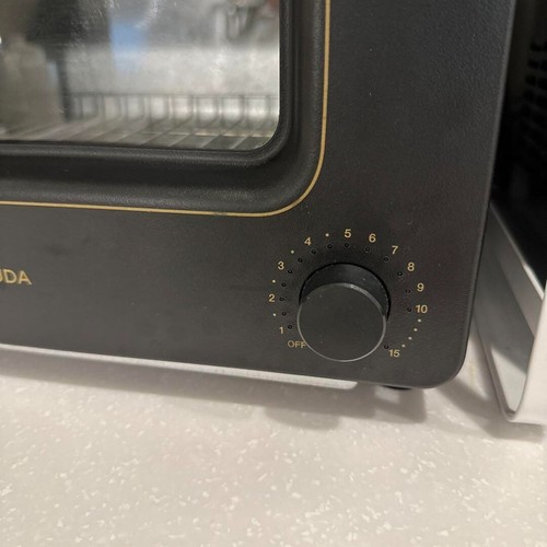BALMUDA The Toaster K01E-KG Black W14in x D12.6in x H8.2in AC100V JAPAN USED - Picture 4 of 11