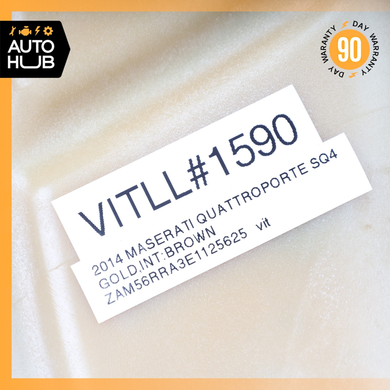 Maserati Quattroporte M156 SQ4 Coolant Reservoir Overflow Expansion Tank OEM 48k