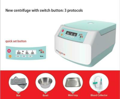 Dental ''smart'' blood concentrate advanced-PRF Regenerative Centrifuge