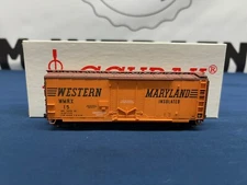 Accurail HO Western Maryland #15 40’ Plug Door Box Car 3123.1