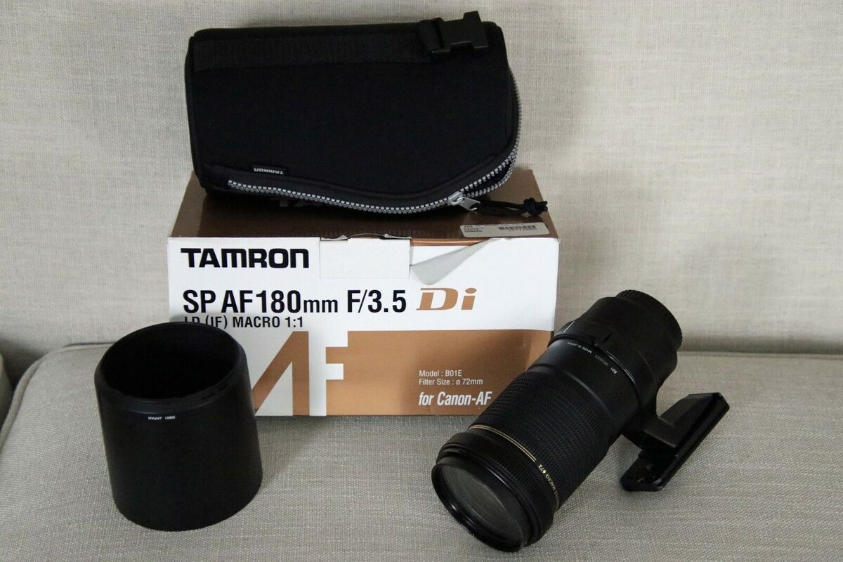 Tamron SP AF 180mm F3.5 Di LD Macro 1.1 lens | eBay Tamron SP AF 180mm F3.5 Di LD Macro 1.1 lens | eBay