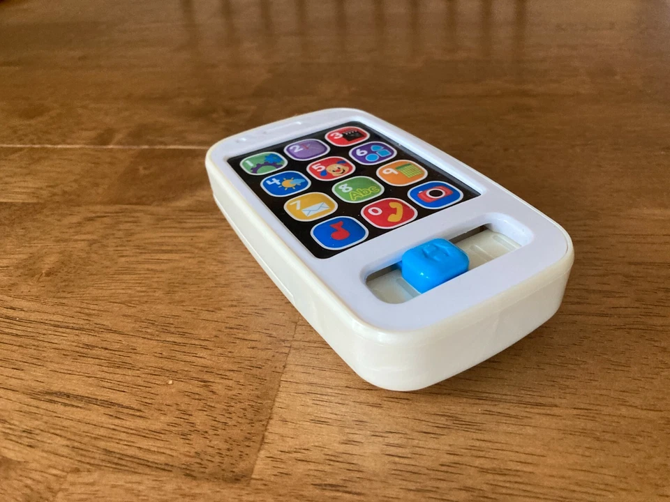 Fisher Price Laugh & Learn Teléfono Inteligente Juguete Musical Juego Bebé Niño Preescolar Foto 3 de 3