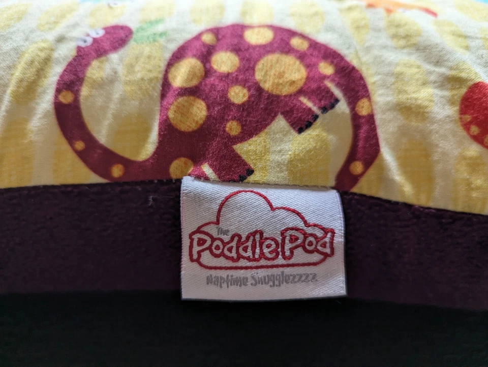 Poddle Pod Toddler Dinosaur Yellow purple 🦕 🦖 0-6 months - Image 4 of 4