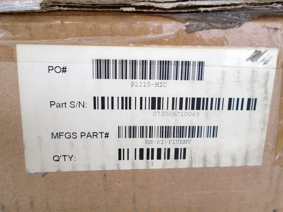 MACASE - RM-KI-P1UKVM - KVM w/MONITOR 15 " For 19" Rack w/MOUSE TOUCHPAD NEW BOX - Image 4 of 4