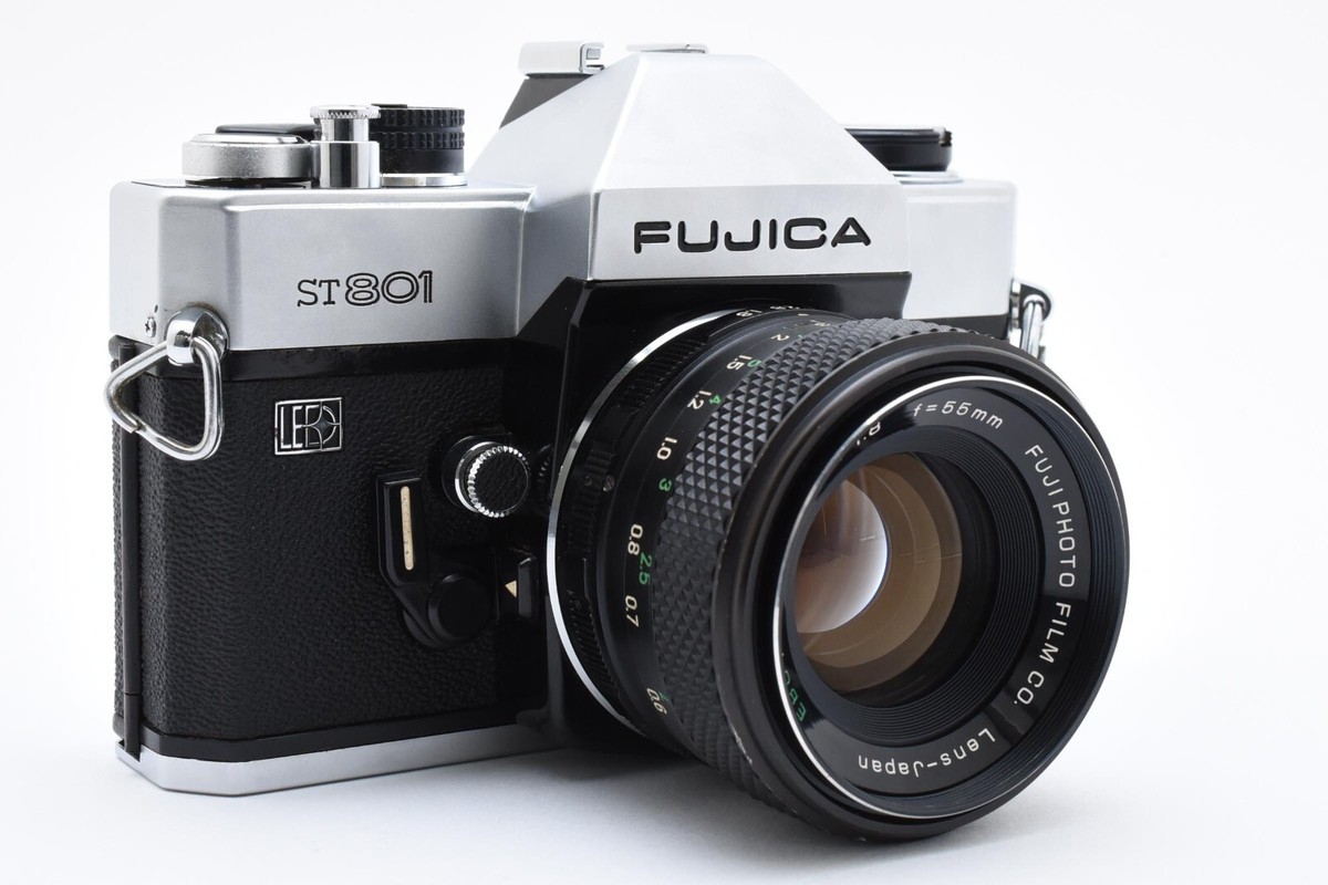 Exc+5] FUJICA ST801 35mm Film Camera EBC FUJINON 55mm f/1.8