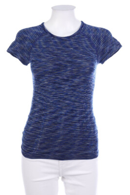 ATHLETA T-Shirt Sport Fitness Workout M blau