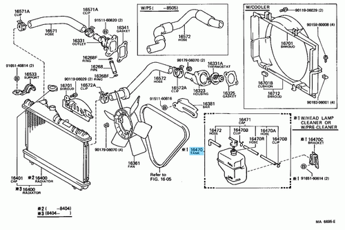 TOYOTA LEVIN TRUENO AE86 Genuine Radiator Overflow Coolant Reserve Tank Assy OEM - Picture 9 of 12