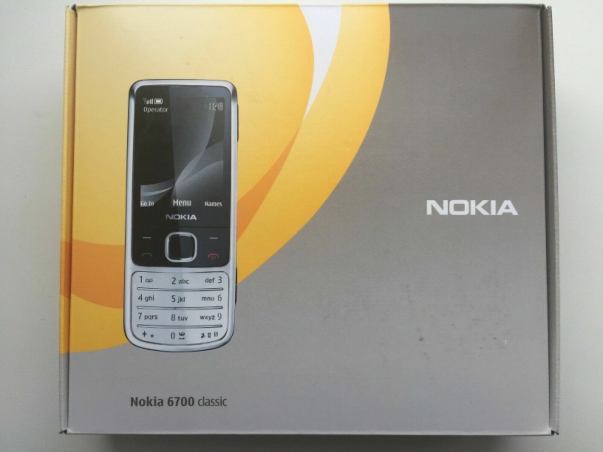 Nokia 6700 Classic - Chrome Silver Sim Free (Unlocked) Mobile