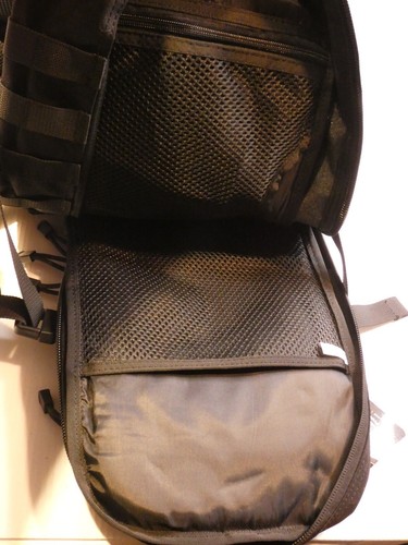 Mochila de bajo perfil Loaded Gear GX-400, negra - Imagen 5 de 5