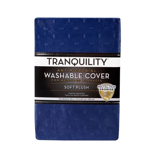 Tranquility Antimicrobial Washable Cover For Weighted Blankets Plush