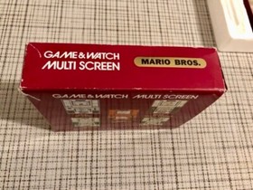 NINTENDO GAME & WATCH MULTI SCREEN MW-56 BOX + INSERTS (CLEAN and WORKS!)