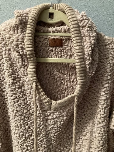 POL Popcorn Style Tan Hoodie Pullover POL15 Größe L - Bild 3 von 3