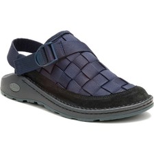Chaco Canyon Woven Clog Men's Casual Shoes, Navy Alloy, M9