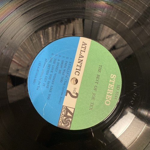 Original Label JOE TEX LP The Best of Joe Tex Atlantic SD 8144 - Foto 13 di 13