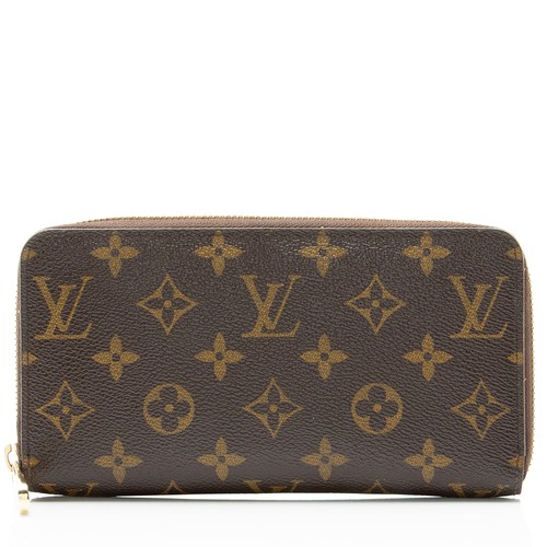 Louis Vuitton Monogram Canvas Zippy Wallet