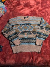 90s Vintage Grandpa Sweater-Large