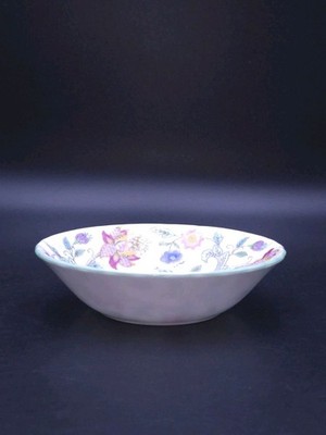 Minton Haddon Hall Obst-/Puddingschale mit grünem Rand