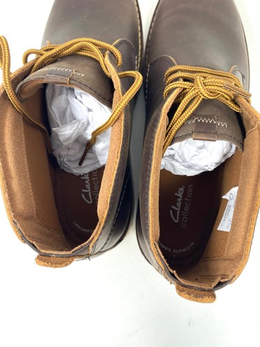 Clark’s Men’s Eastridge Mid Chukka Boots Size 11 Color Beeswax Le - Picture 5 of 8