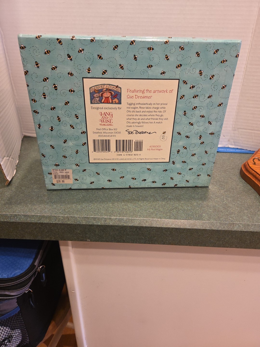 Lang And Wise Collectibles  My Red Wagon Box 1998 Sue DREAMER