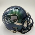 NICK EMMANWORI SIGNED/AUTO'D SEATTLE SEAHAWKS RIVALRY SPEED MINI HELMET - BAS