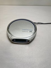 Sony Discman Walkman D-FJ210 Portable CD Player AM/FM/Weather Radio Tested