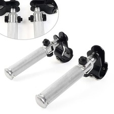Universal Motorcycle CNC Foot Pegs Footrest Racing Pedal Folding Aluminum Alloy