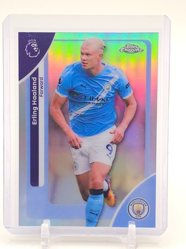ERLING HAALAND 2025-26 TOPPS CHROME PREMIER REFRACTOR #125 MANCHESTER CITY Q4738