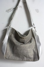 Calvin Klein Borsa da donna grande in tela - Grigio (ba29)
