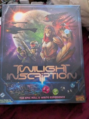 Twilight Inschrift Roll & Write aus Fantasy Flight Games [Neu in OVP]