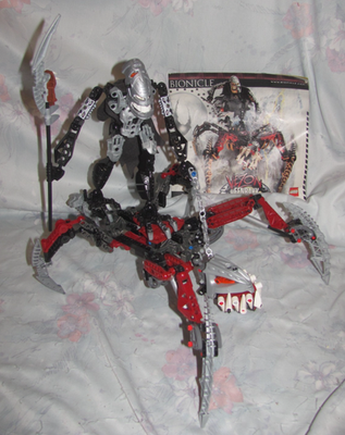 2006 Lego Bionicle 8764 Vezon & Fenrakk Complete with Instructions
