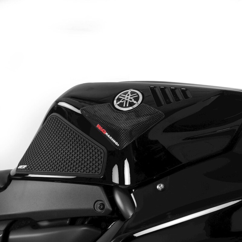 Curseurs de réservoir carbone R&G Racing pour moto Yamaha R7