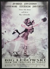 The Big Lebowski Poster Signed Coen Brothers 