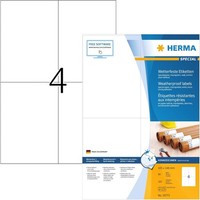 Herma 10773 Wetterfeste Etiketten ImpräGniert, 80 Blatt, 105 X 148 Mm, 4 StüCk P