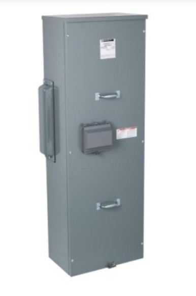 Square D EZM11000CB - Main circuit breaker unit, EZ Meter-Pak, 1000A, 120/240VAC
