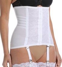 Rago 21 Shapette Waist Cincher with Removable Garters
