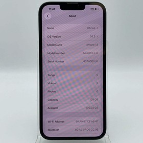 T-Mobile Apple iPhone 13 128GB 26.3 Green MNGD3LL/A