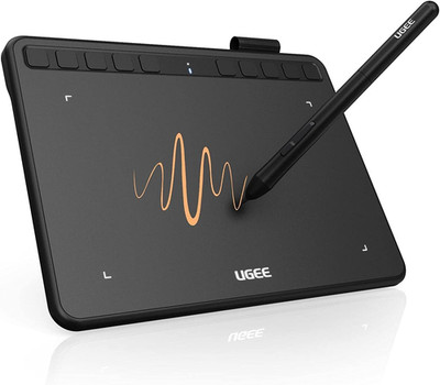 UGEE S640 Grafiktablett Für PC, Dital Zeichentablett Mit Stift 8192 