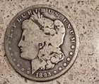 1893-CC Carson City Mint Silver Morgan Dollar -- G06 Problem free -- Key CC date