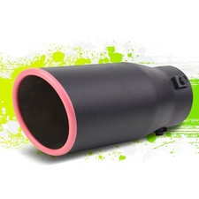 2.875inlet 3.5od Stainless Steel Matte Black Slant Cut Exhaust Muffler Tip 2.875inlet 3.5od Stainless Steel Matte Black Slant Cut Exhaust Muffler Tip